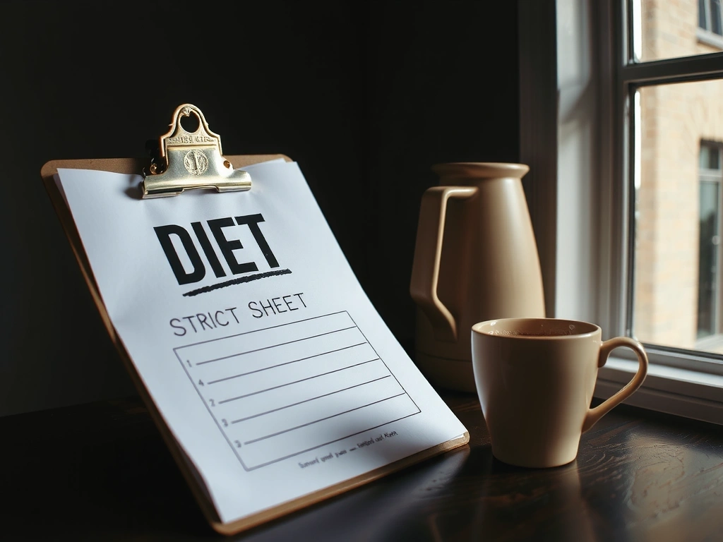 Realistisches Doppelfoto Verzicht